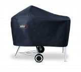 Foto Custodia deluxe WEBER per barbecue a carbone con piano di lavoro removibile