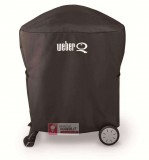 Custodia in vinile per barbecue WEBER Q serie 1000 e 2000 con stand o carrello pieghevole