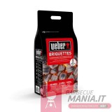 Sacco 4 kg bricchetti carbone WEBER