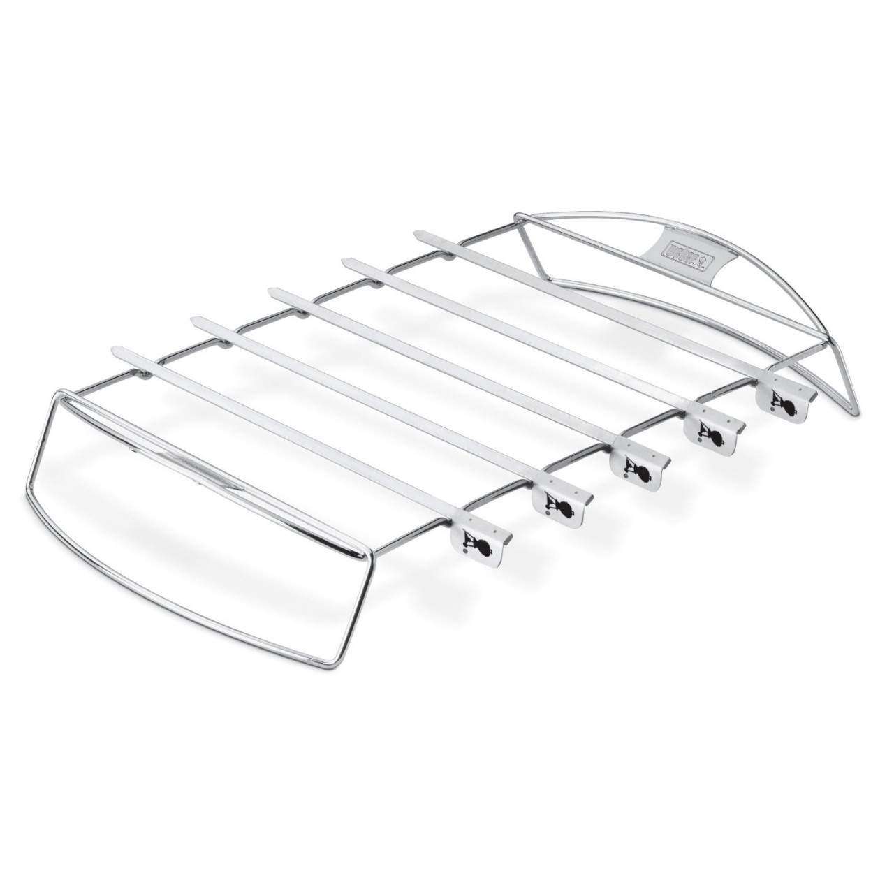 Supporto Per Spiedini A Croce Rinforzato 25x25x17.5 Cm | Per Kebab, Gyros E Griglie Professionali - Foto 9