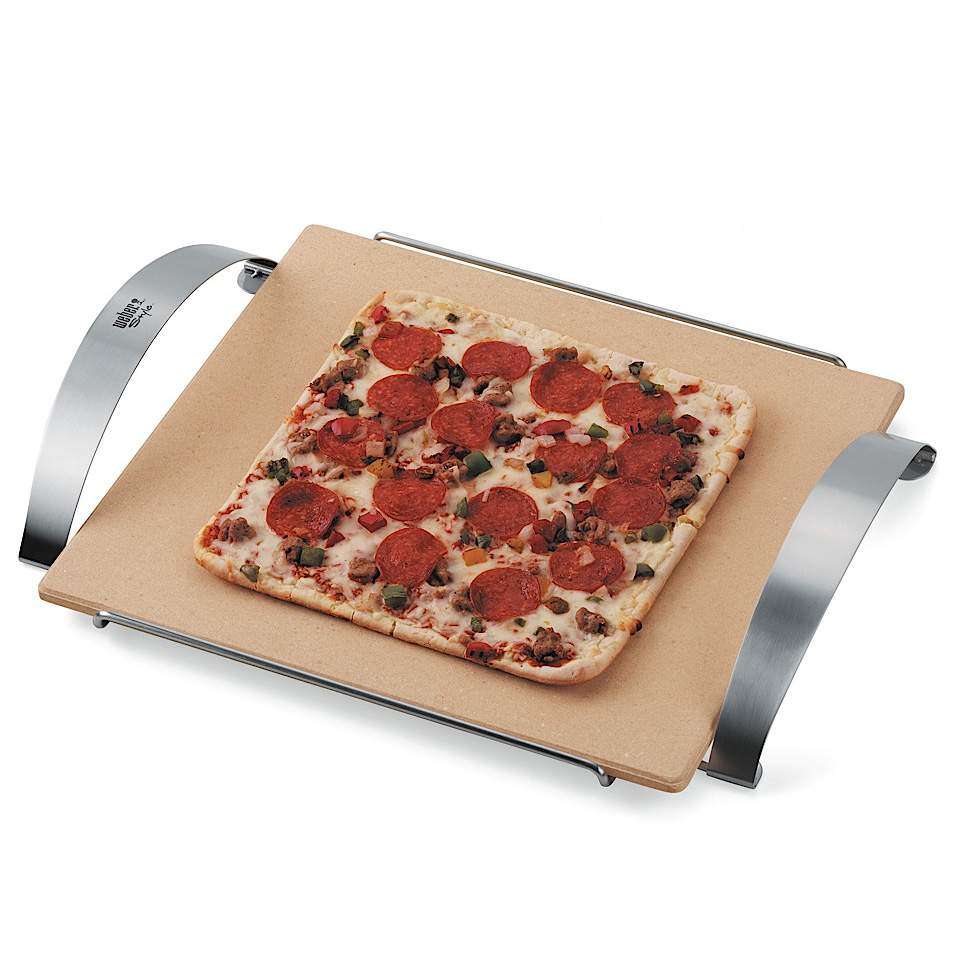 Piastra in refrattario per pizza WEBER STYLE - € - BarbecueMania
