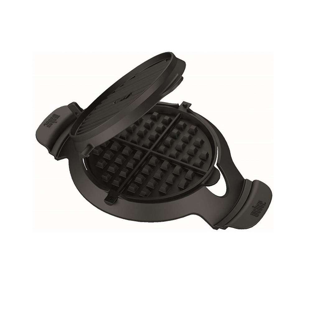 Macchina Per Waffle Professionale 1750W – Piastra Antiaderente Per 4 Waffle, Controllo Temperatura E Timer, Rivestimento Teflon, Per Panifici E Ristoranti