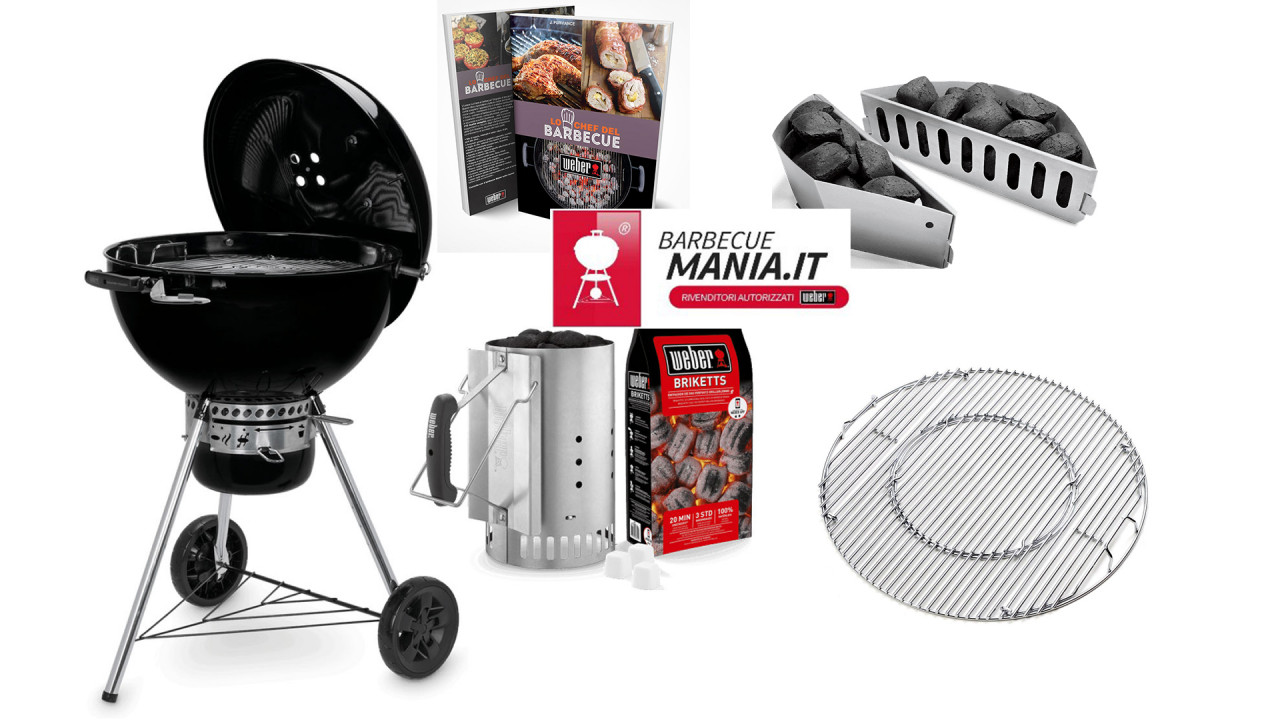 Griglia di cottura per barbecue a carbone Weber 57 cm Griglia di cottura per barbecue a carbone Weber 57 cm